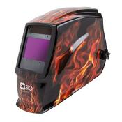 SIP Metoer 2300F Auto Darkening Mask (Flame Design)