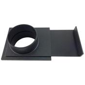 100mm Plastic Blast Gate with Quick Connect 1 Side