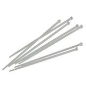 Faithfull 250 x 4.8mm White Cable Ties (100pk)