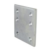Zinc Plated Drop Plate 102mm (6 Hole)