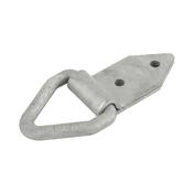Trailer Cargo Tie Down Delta Ring Bolt On with Fold Plate