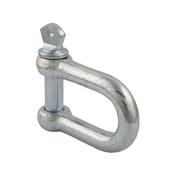 M20 Zinc Plated Commercial D-Shackle (3/4'')