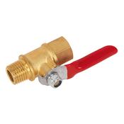 Jefferson Lever Ball Valve 1/4'' Female to 1/4'' Male BSP