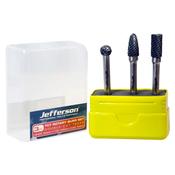 Jefferson 3pc TCT Rotary Burrs Set