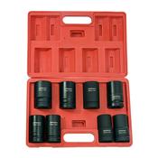 Jefferson 8pc 1'' Deep Impact Socket Set (24 - 41mm)