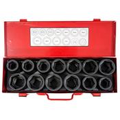 Jefferson 13pc 3/4'' Impact Socket Set (22 - 38mm)