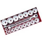 Jefferson 22pc 1'' Heavy Duty Truck Socket Set (36 - 80mm) image