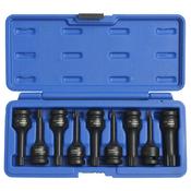 Normex 1/2" Drive Air Impact Spline Socket Set (M4 - M16)