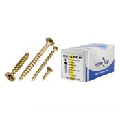 Reisser 5 x 100mm R2 Pozi Yellow Screw (200pc)