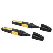 Stanley Chisel Tip Marker Black (Pack of 2)