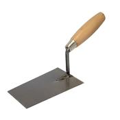 Tala 7 1/4'' Professional Bucket Trowel Wooden Handle