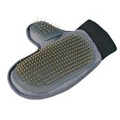 Trixie Coat Care Glove Wire Bristles Groomer image
