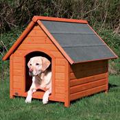 Natura Large Saddle Roof Wooden House (101 x 83 x 87cm)