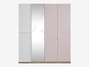 Angel City 4-Door Wardrobe – Kids Storage | M&amp;I Interiors