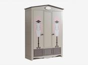 Houses Three-Door Wardrobe – Kids Storage | M&amp;I Interiors