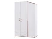 Montessori Pink S Three-Door Wardrobe - Kids Storage | M&amp;I