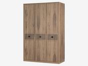 Trio Wardrobe – Stylish 3-Door Storage for Kids image