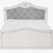 Pearl S Bed with Headboard - 100cm, with Headboard Upholstery