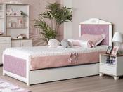 Pink Freesie Bedspread – Elegant Bedroom Decor | M&amp;I image