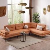 Bonita Upholstered Corner Sofa Set - White image