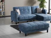 Mini Corner Convertible Sectional Ottoman - Mandiinteriors