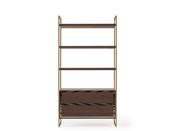Montana Brown Storage – Sleek Metal Frame Module