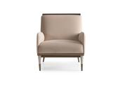 Harmony Armchair Fabric Upholstery &amp; Beige Frame | M&amp;I
