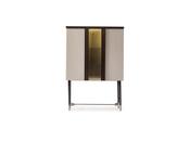 Galante Beige &amp; Brown Bar Textured Panels - Mandiinteriors