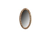 Lyon Cream Dresser Mirror with Gold Finish - Mandiinteriors