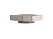 Ricamo Hexagonal Cream Coffee Table - Mandiinteriors