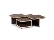 Montana Brown Middle Table – Cream Frame, Unique Look