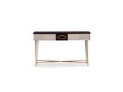 Casto Ribbed Dresser with Gold Base - Mandiinteriors image