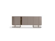 Lyon Cream Console with Antique Gold Base - Mandiinteriors
