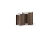 Leora Cream Nesting Table – Textured &amp; Chic Design