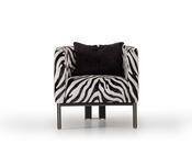 Montana Zebra Stripes Luxury Armchair - M&amp;I Interiors
