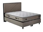 Nesta Silver Ottoman Bed – Luxe Comfort &amp; Storage