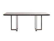 Prestige Dining Table with Metallic Frame - Mandiinteriors