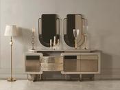 Pera Console Table – Stylish Storage with Mirror - M&amp;I