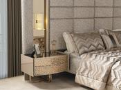 Pera Nightstand – Metallic River Sand Finish