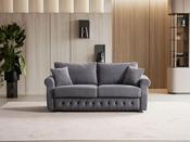 Rustic Stylish Quilted Sofa Bed - Mandiinteriors