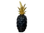 Black and Gold Giant Pineapple – Bold Home Accent