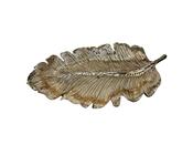 Gold Big Leaf Plate – Elegant Decor | M&amp;I Interiors