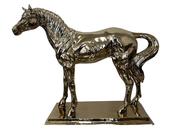 Gold Horse on Base – Luxurious Statement Decor