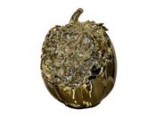Gold Pumpkin Decor – Chic Autumn Accent | Mandiinteriors