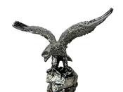 Silver Eagle – Majestic Decorative Sculpture