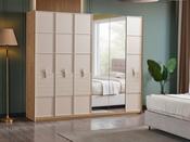 Lugano Wardrobe with Mirror Doors – MandiInteriors
