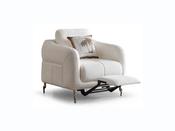 Lugano Armchair – Modern Comfort in Cream or White