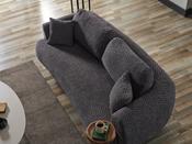 Miranda Dark Grey Sofa – Stylish &amp; Cozy Comfort