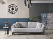 Miranda Grey Sofa – Stylish Comfort by Mandiinteriors