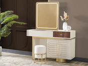 Sidney Dressing Table with LED Mirror &amp; Storage